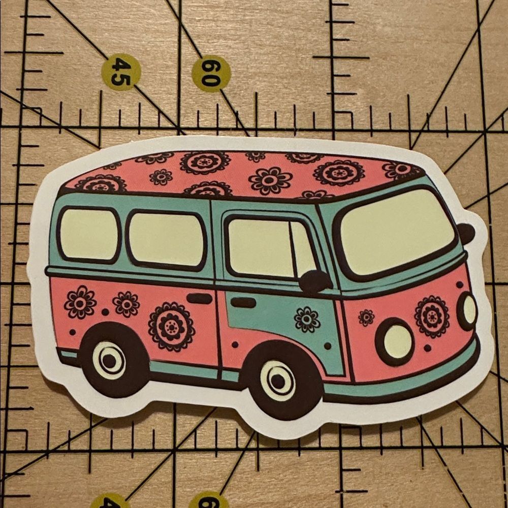 💜13/$13 +Bundle Sticker Sale | Travel Van Life Adventure Waterproof Sticker